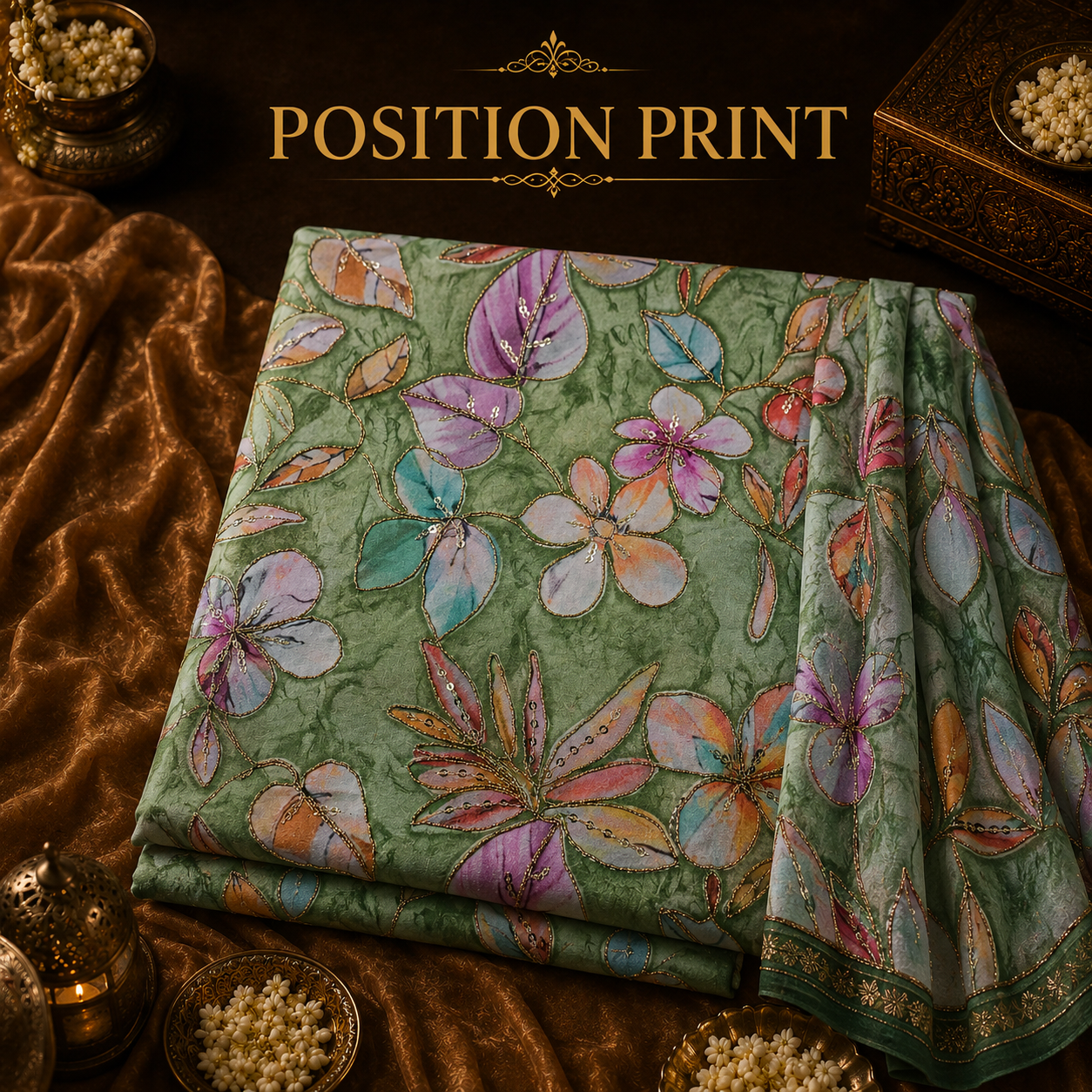 Position Print blouse