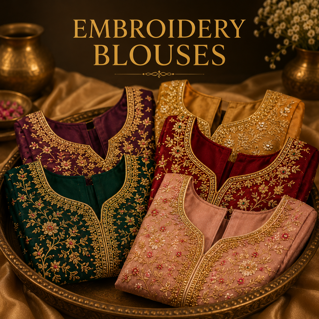 Embroidery Blouses