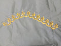 Steel Grey Embroidery Blouse Fabric – Designer Half Pattu Material (1.25 Meter)