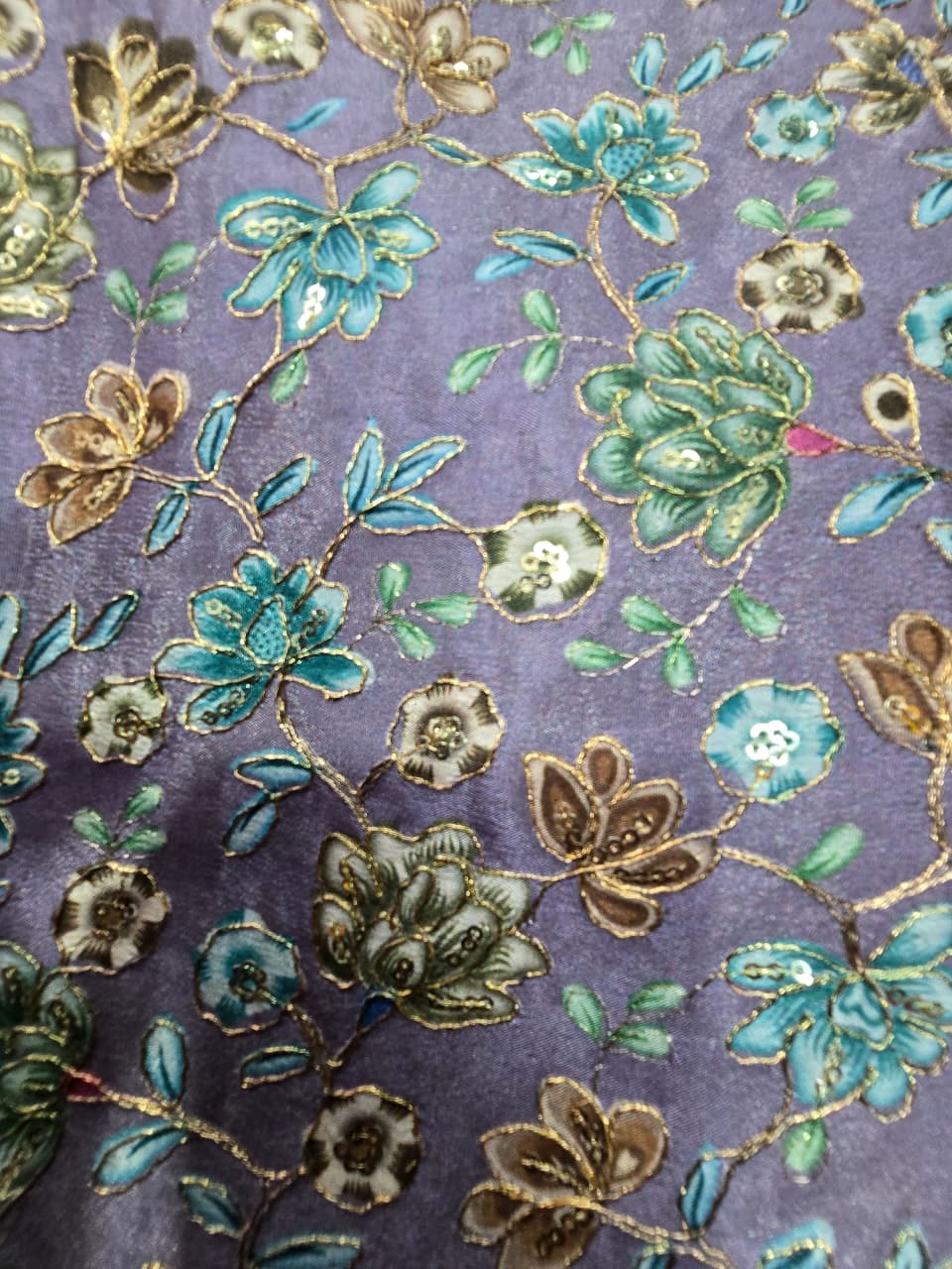 Position Print Blouse Piece – Designer Fabric | 1 Meter
