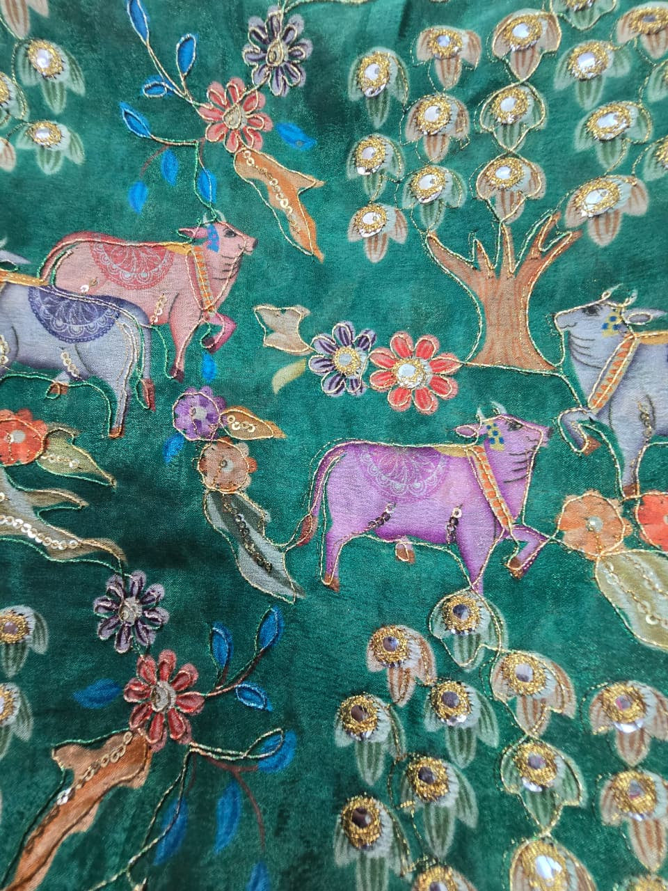 Position Print Blouse Piece – Designer Fabric | 1 Meter