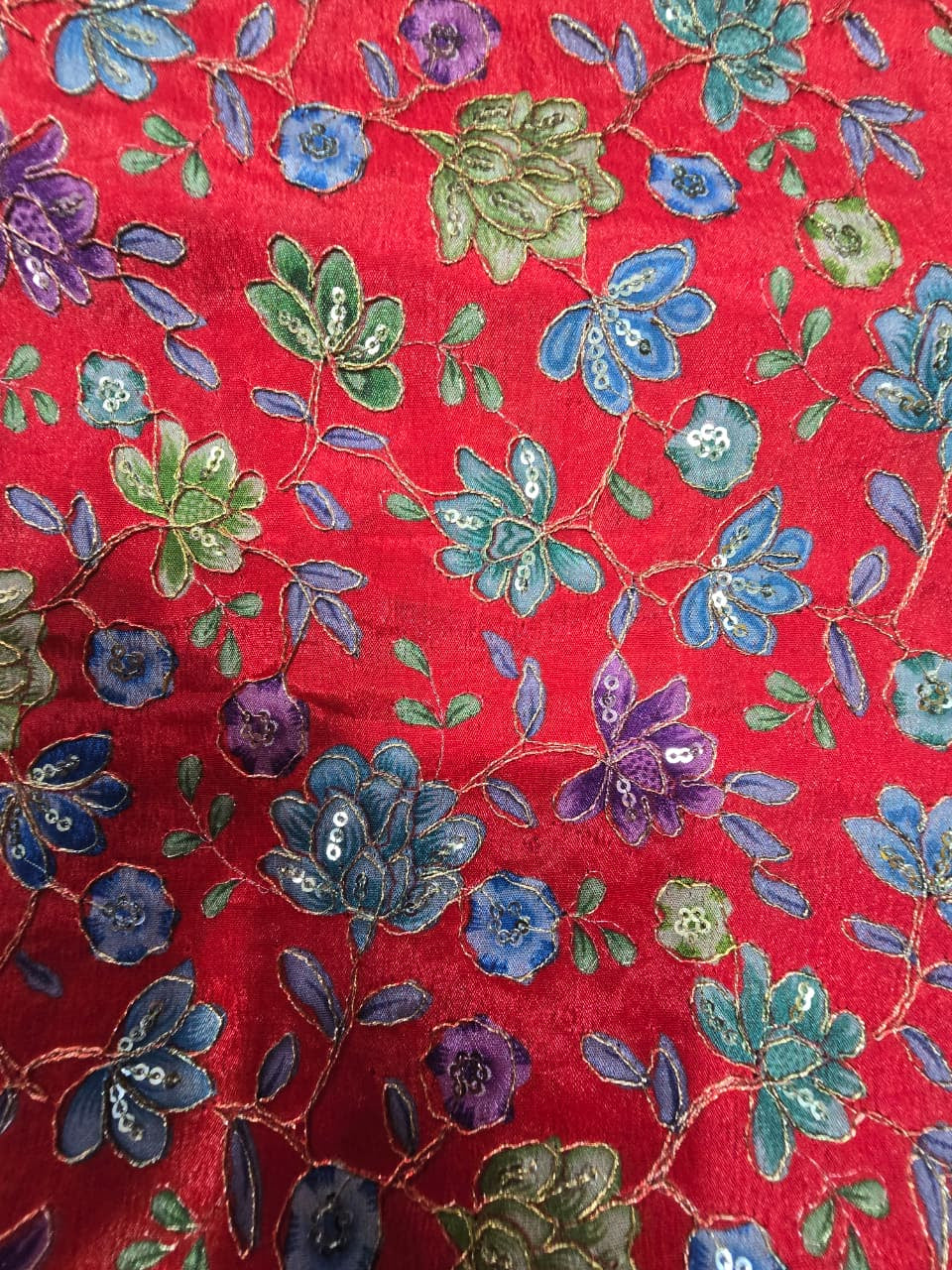 Position Print Blouse Piece – Designer Fabric | 1 Meter