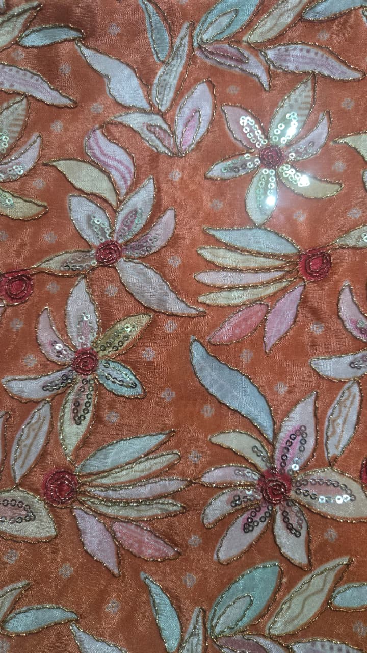 Position Print Blouse Piece – Designer Fabric | 1 Meter