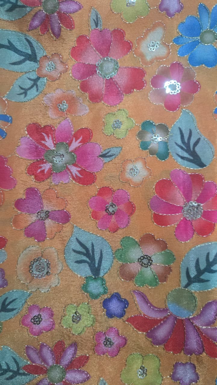 Position Print Blouse Piece – Designer Fabric | 1 Meter