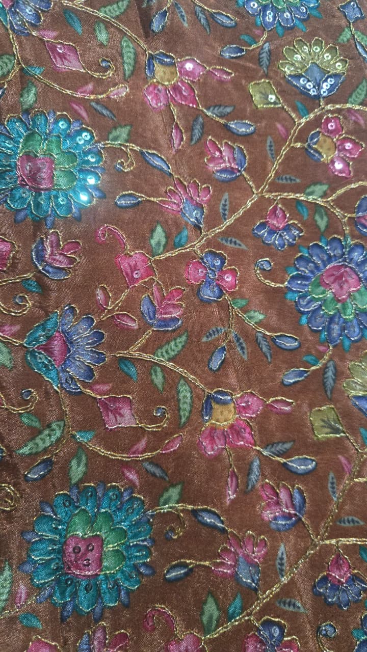 Position Print Blouse Piece – Designer Fabric | 1 Meter