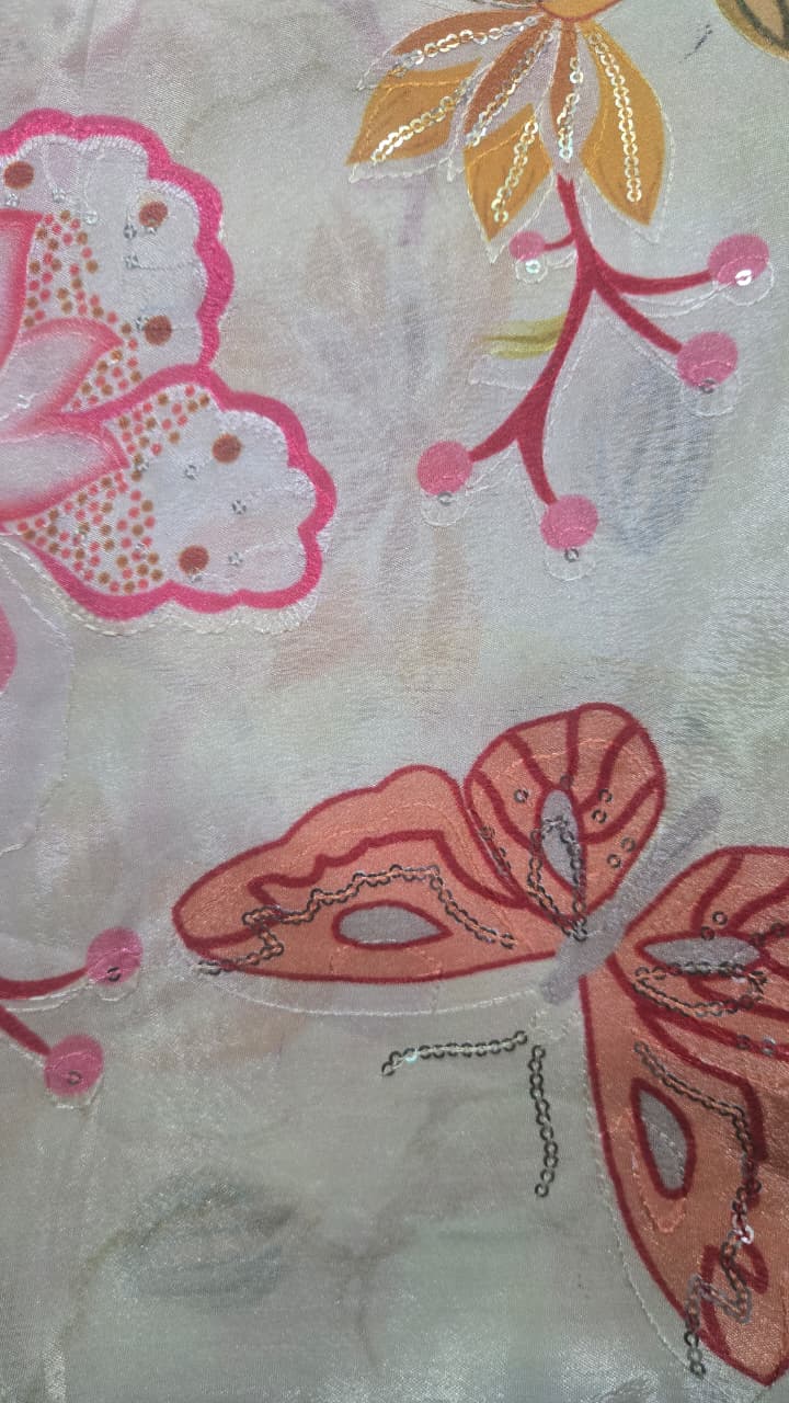 Position Print Blouse Piece – Designer Fabric | 1 Meter