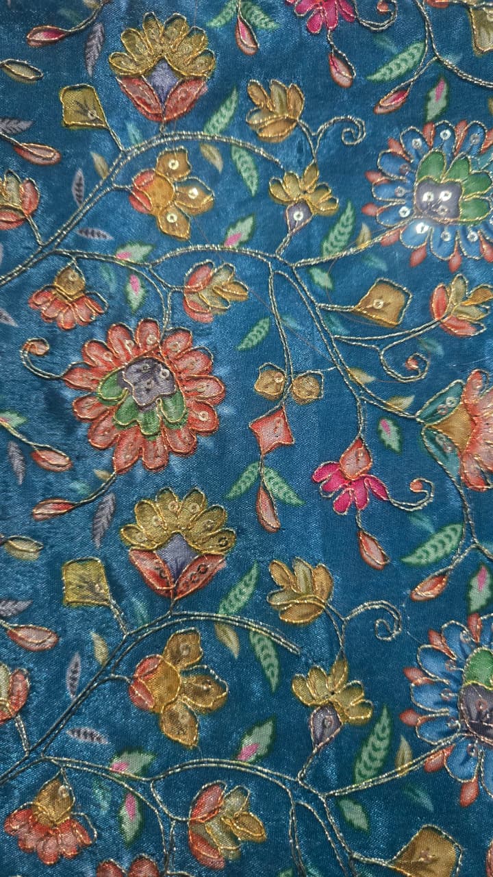 Position Print Blouse Piece – Designer Fabric | 1 Meter