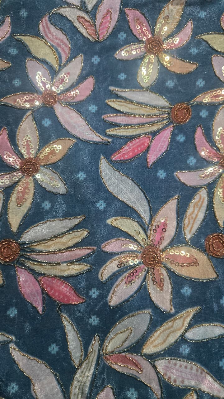 Position Print Blouse Piece – Designer Fabric | 1 Meter