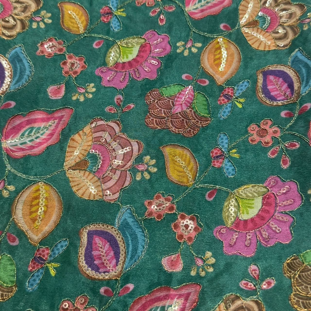 Position Print Blouse Piece – Designer Fabric | 1 Meter