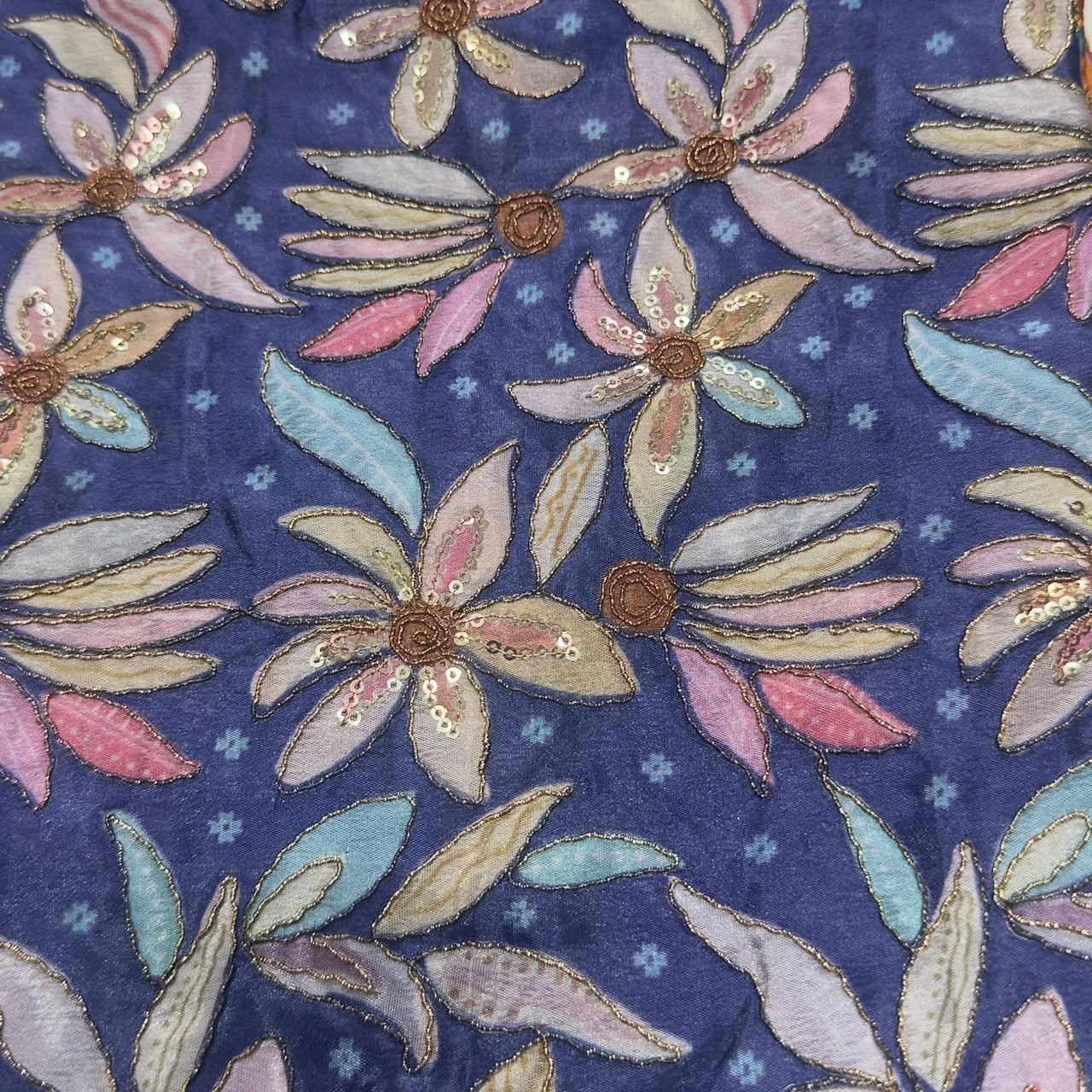 Position Print Blouse Piece – Designer Fabric | 1 Meter