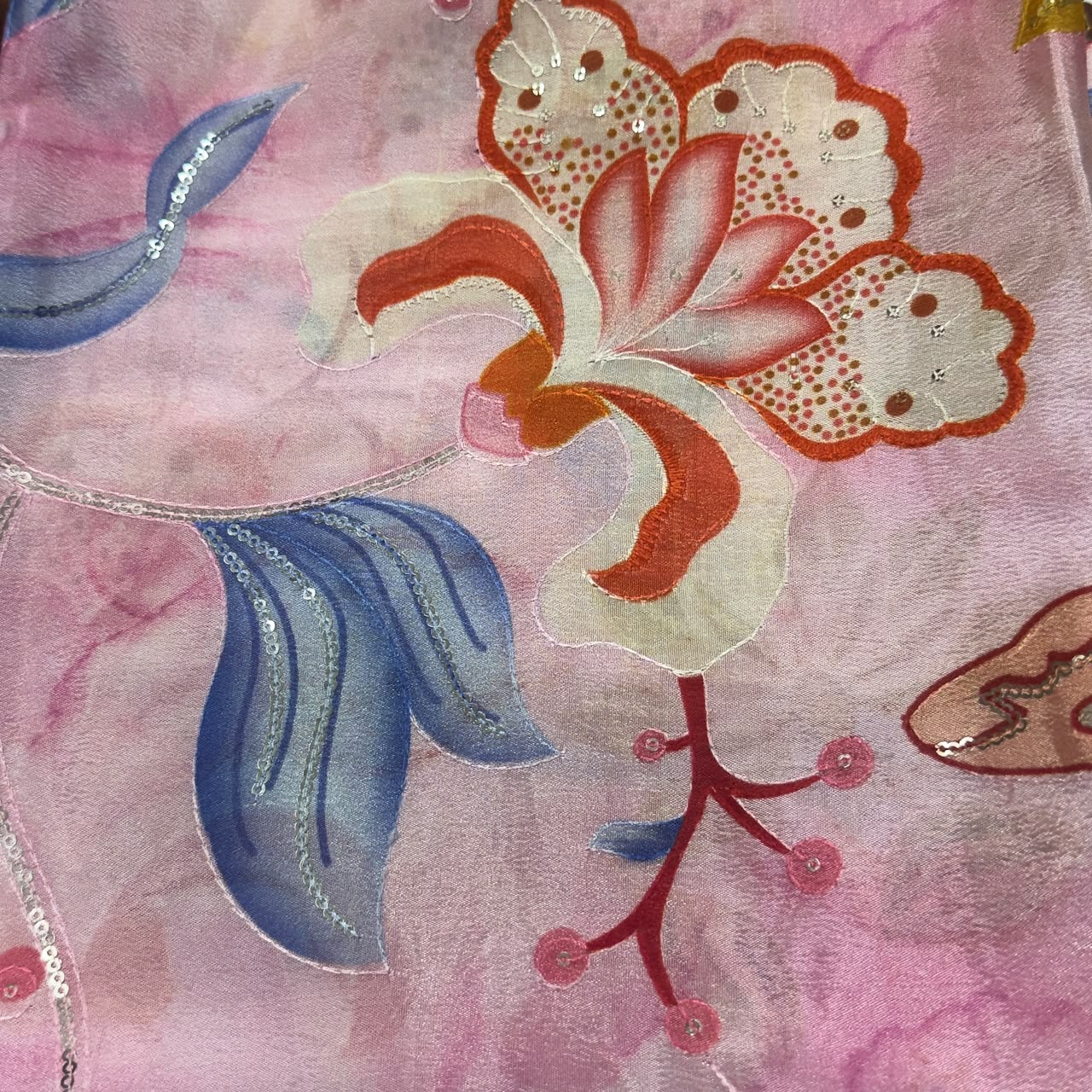 Position Print Blouse Piece – Designer Fabric | 1 Meter