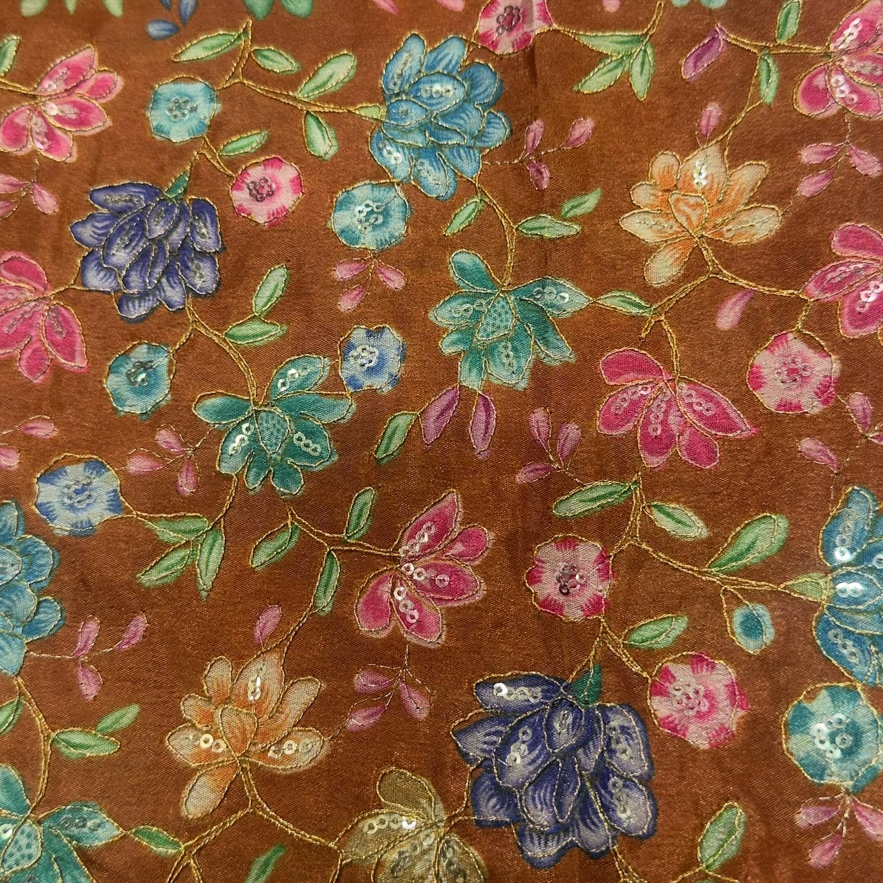 Position Print Blouse Piece – Designer Fabric | 1 Meter