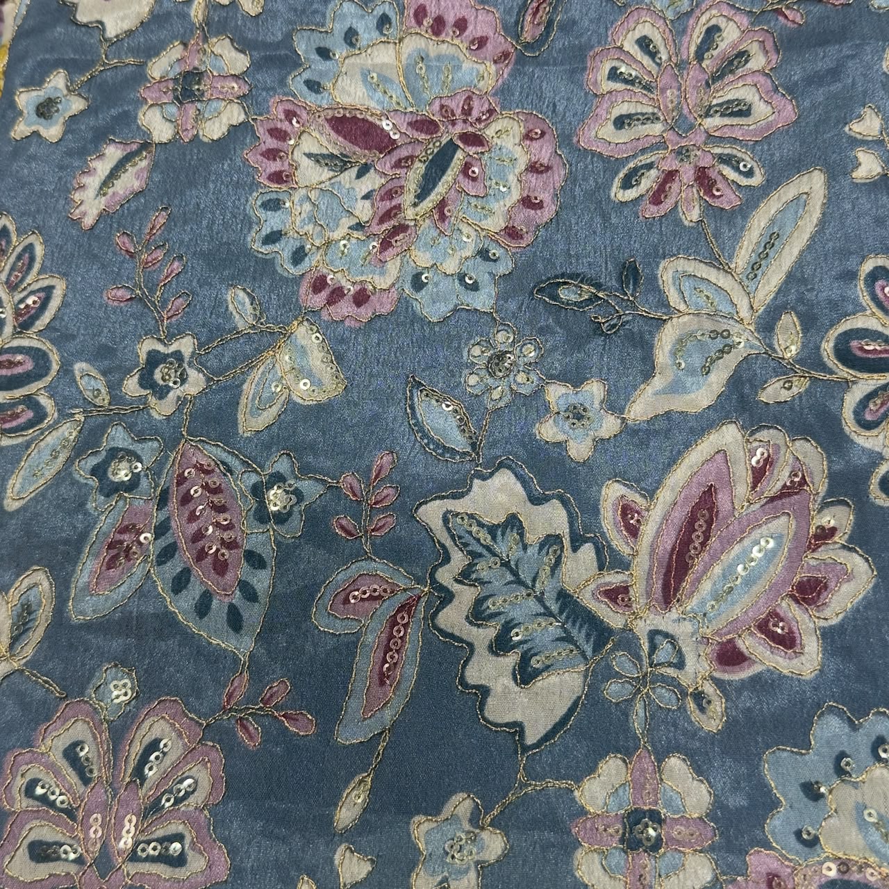 Position Print Blouse Piece – Designer Fabric | 1 Meter