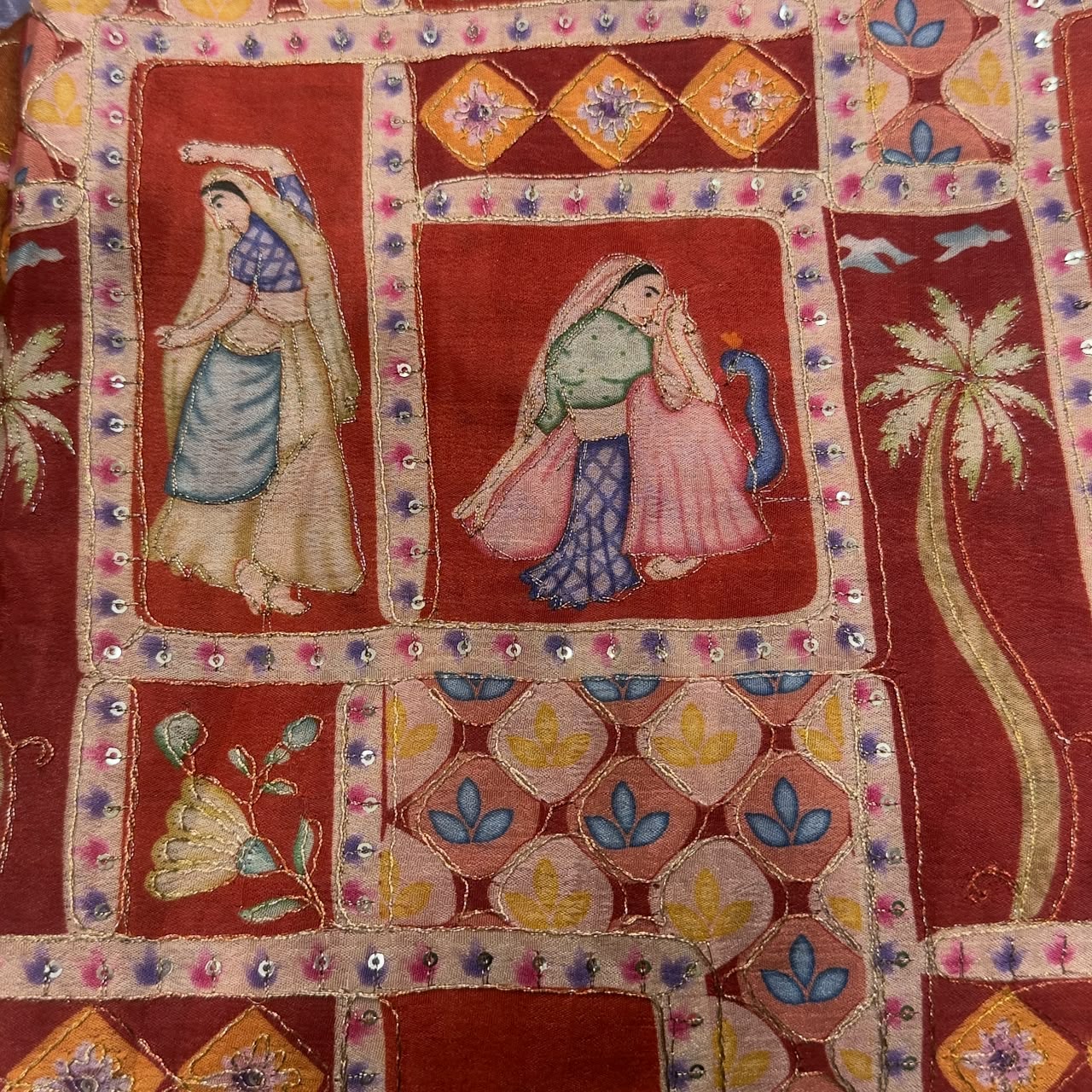 Position Print Blouse Piece – Designer Fabric | 1 Meter