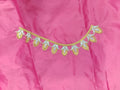 Embroidery Blouse Fabric – Designer Half Pattu Blouse Material (1.25 Meter)