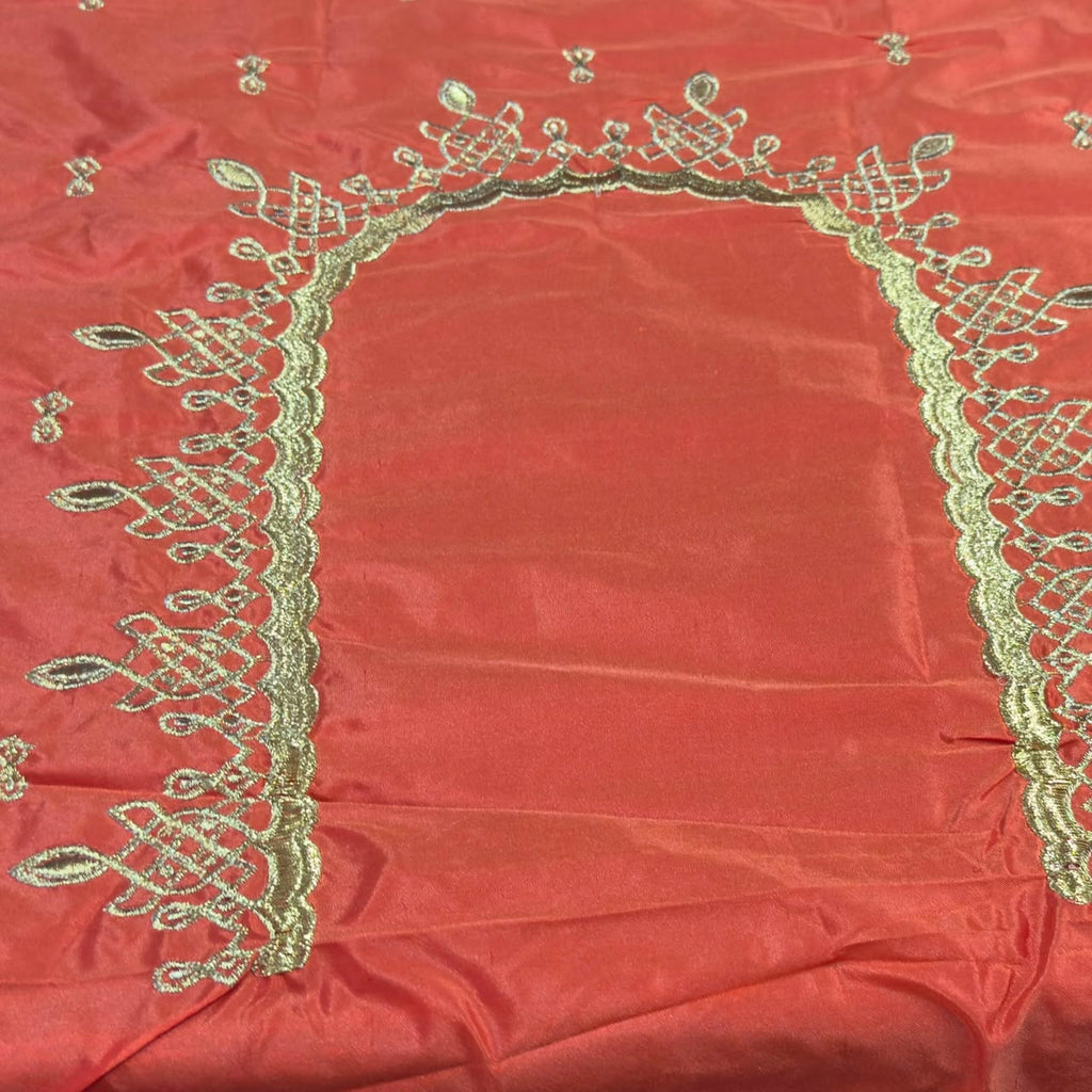 Embroidery Blouse Fabric – Designer Half Pattu Blouse Material (1.25 Meter) emb01