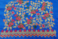 Embroidery Blouse Fabric – Designer Half Pattu Blouse Material (1.25 Meter)