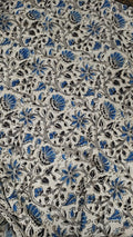 uppada pattu checks saree with kalamkari digital print border