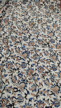 uppada pattu checks saree with kalamkari digital print border