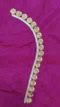 Embroidery Blouse Fabric – Designer Half Pattu Blouse Material (1.25 Meter)
