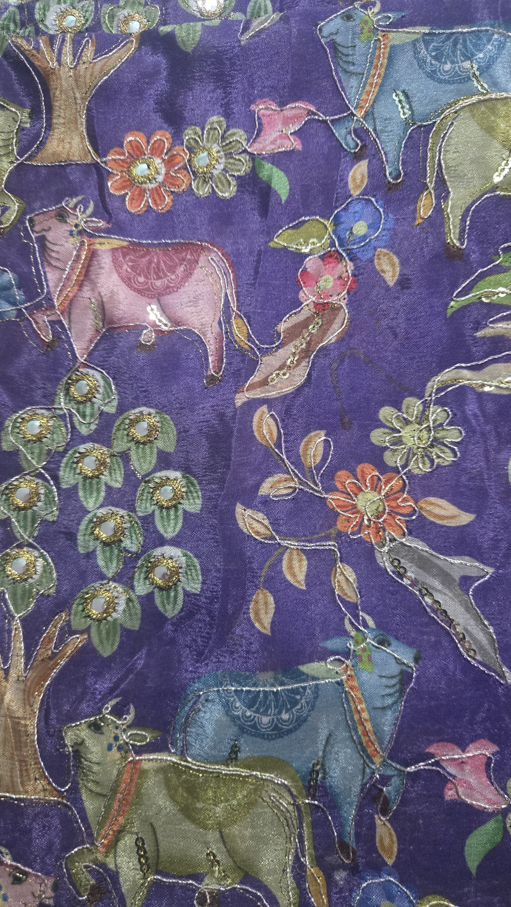 Position Print Blouse Piece – Designer Fabric | 1 Meter