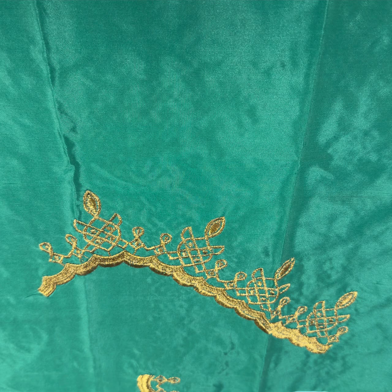 Embroidery Blouse Fabric – Designer Half Pattu Blouse Material (1.25 Meter) emb01
